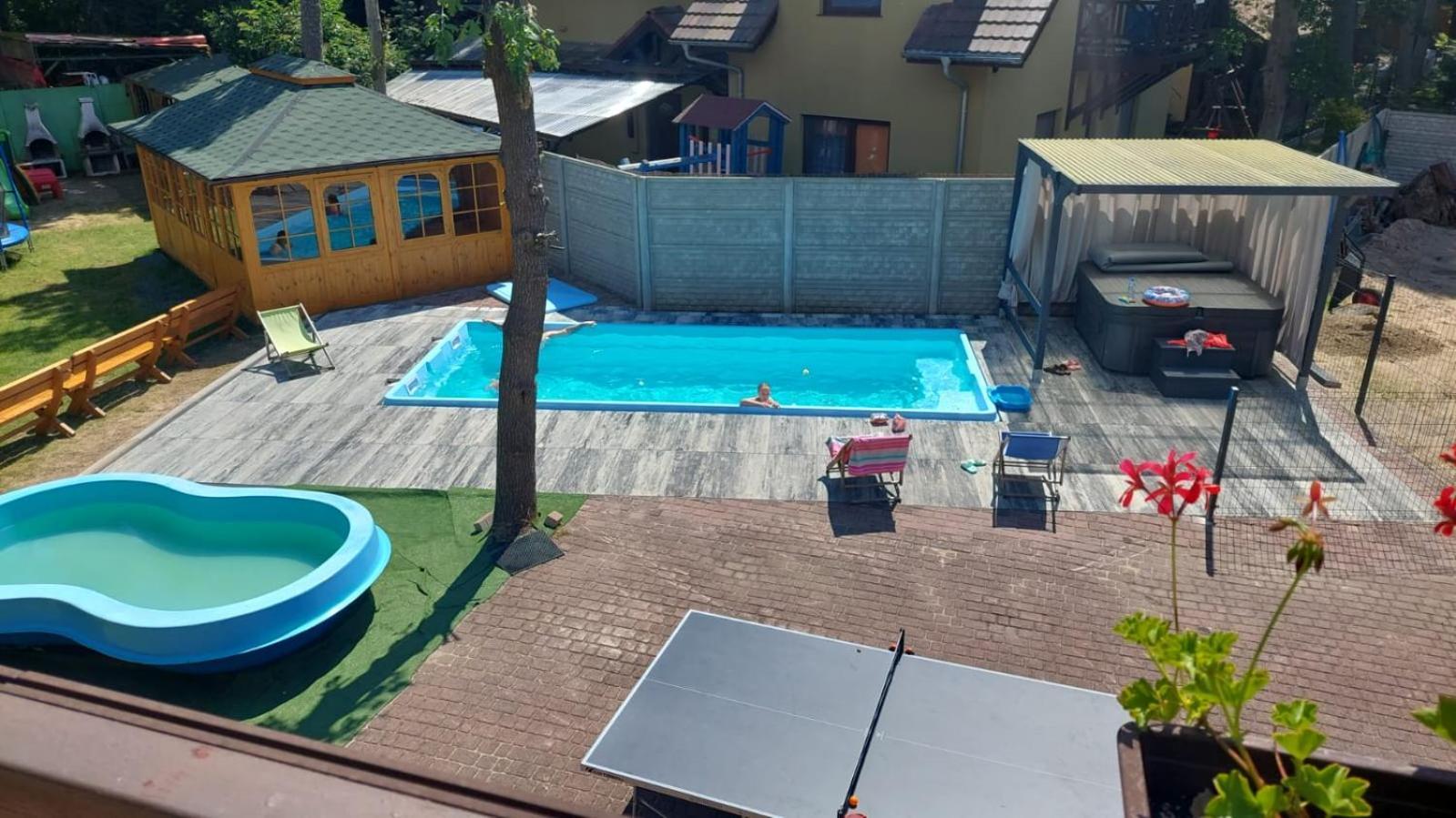 Pod Filarami Pobierowo Hotel Kültér fotó